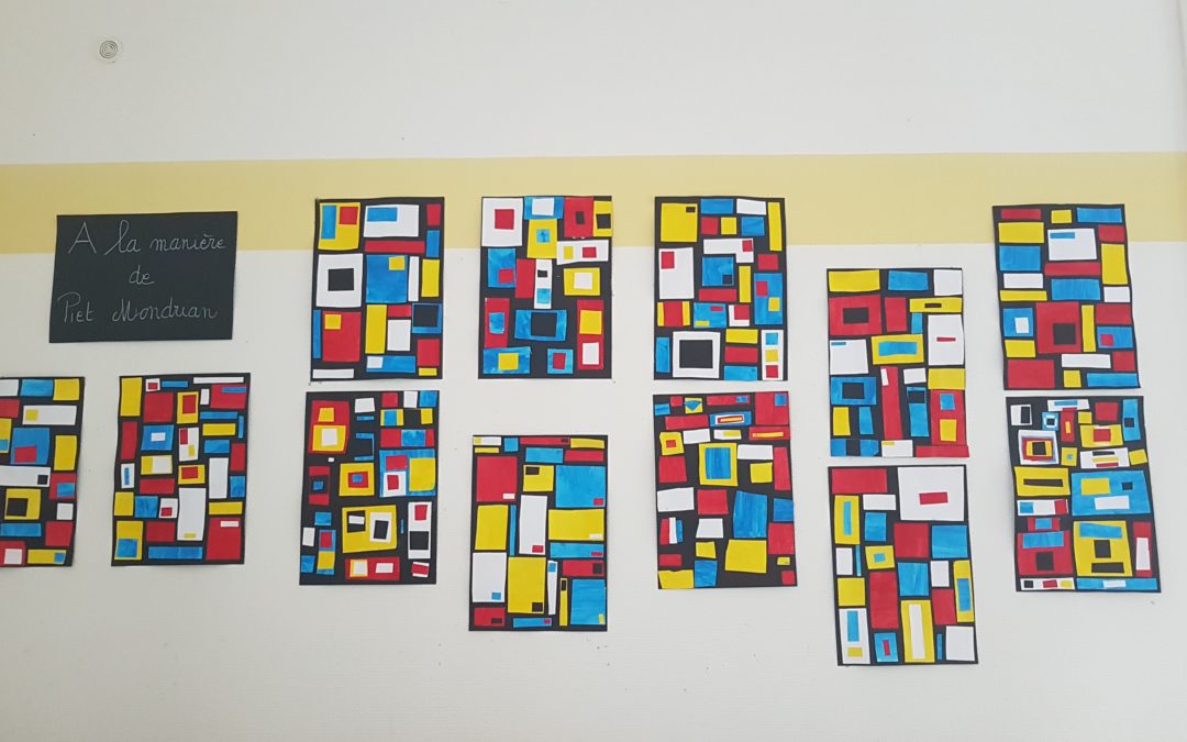 A la manière de Piet Mondrian