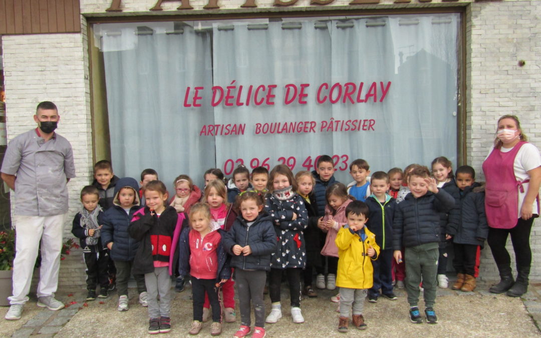 les maternelles à la boulangerie